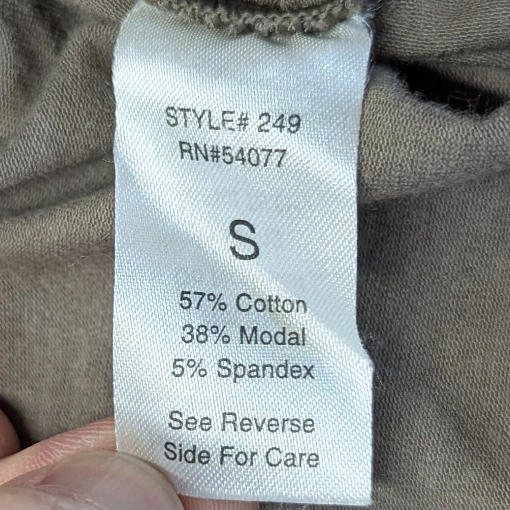 CAbi Size Small Mock Turtleneck in Light Brown - Picture 8 of 13